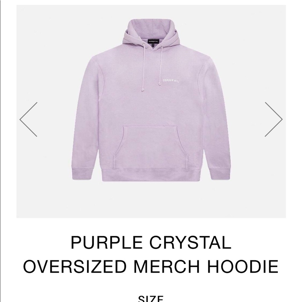 SHADOW HILL PURPLE HOODIE